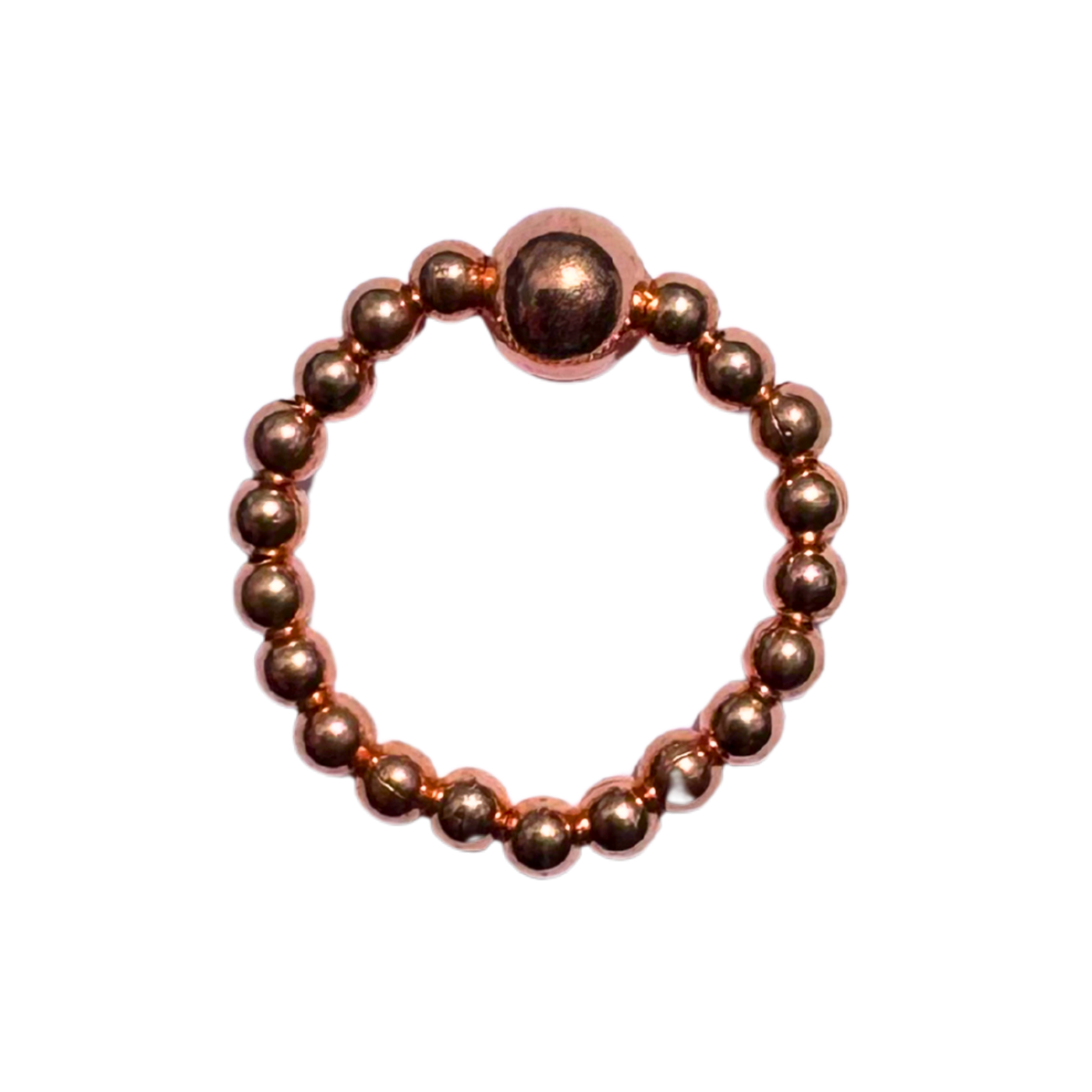 Solid Copper Stretch Ring