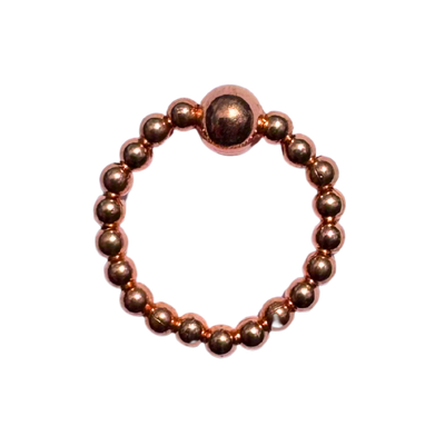 Solid Copper Stretch Ring