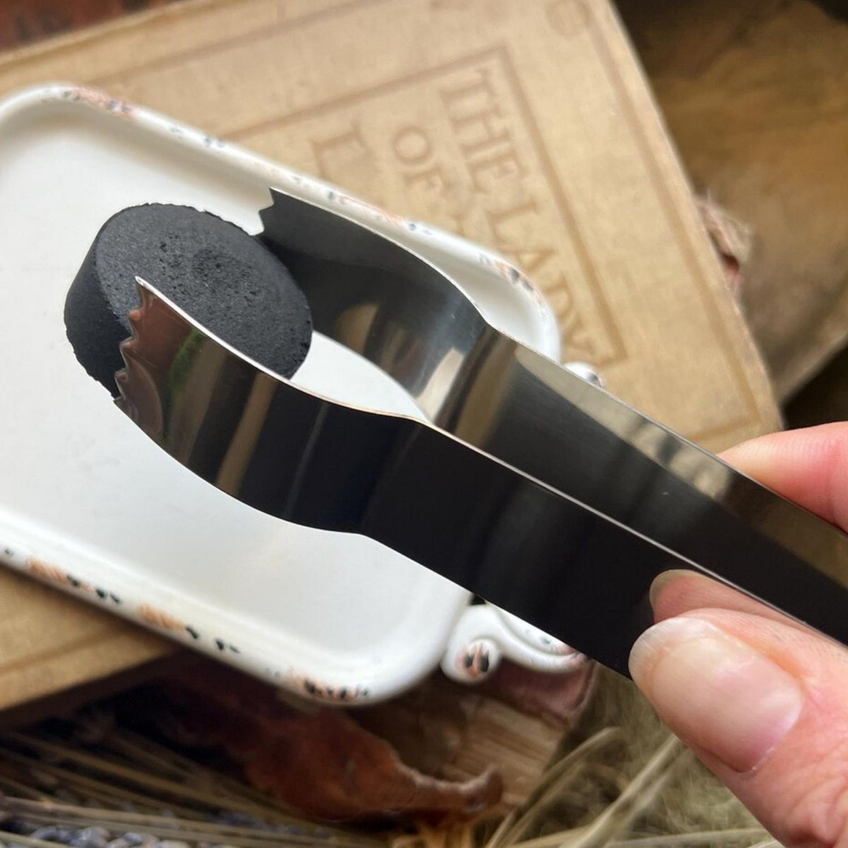 Stainless Steel Incense Tongs