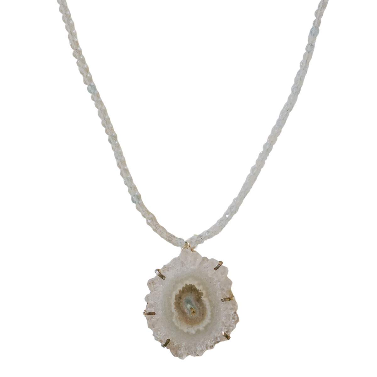 Stalactite & Topaz Necklace