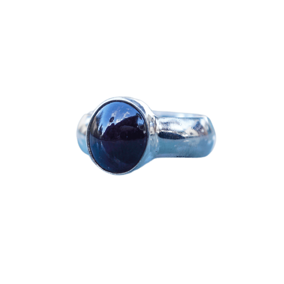 Star Ruby Sterling Silver Ring