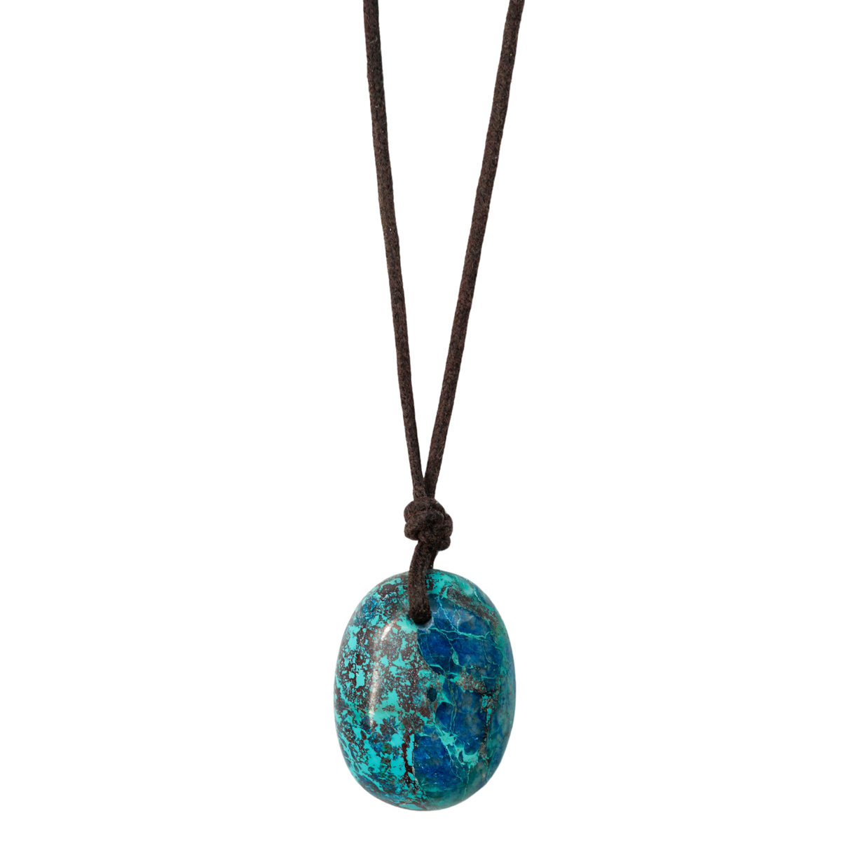 Shattuckite Pendant Necklace