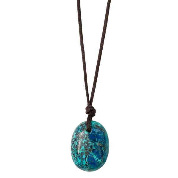 Shattuckite Pendant Necklace