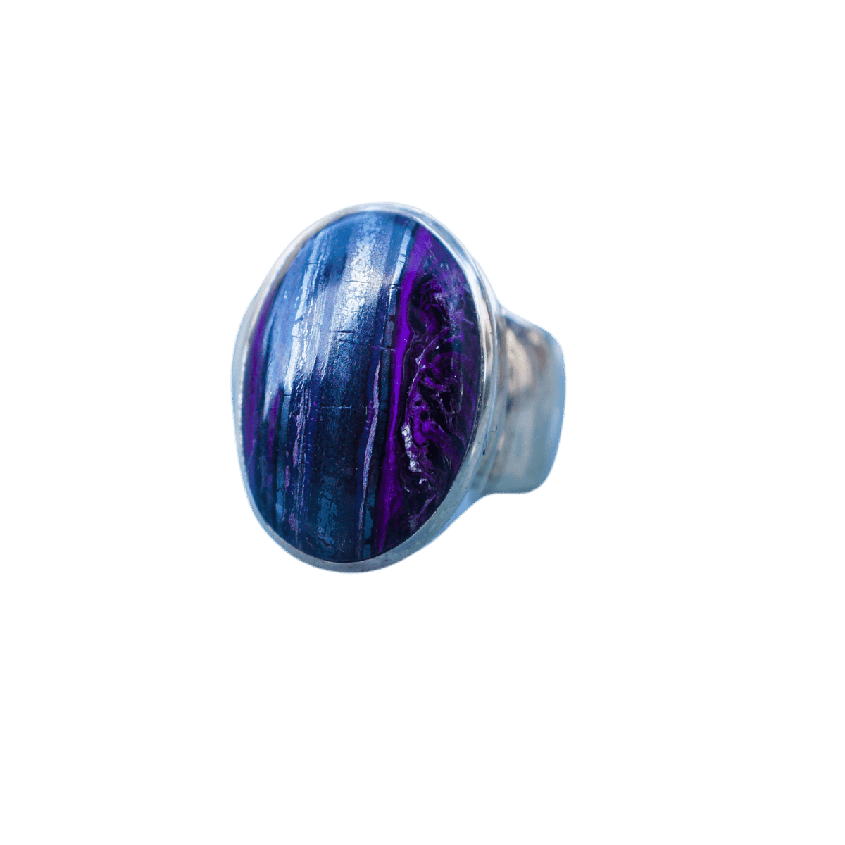 Sugilite Sterling Silver Ring