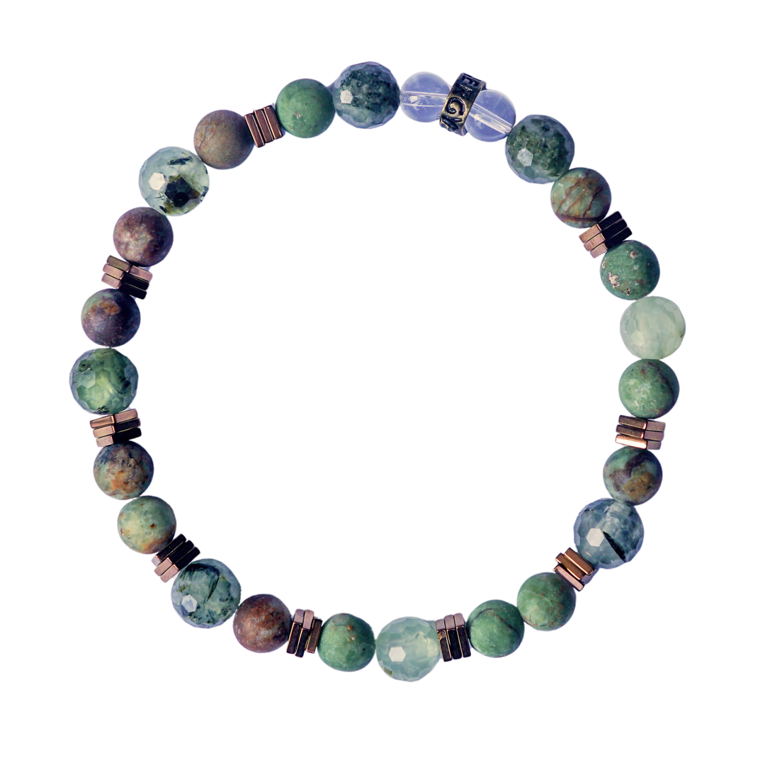 Kazumasa Oda Tour 2016 ブレスレット Sage Bracelet – Crystal Jewelry for Inner Wisdom – Energy Muse