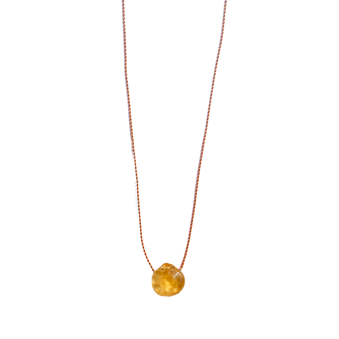 Citrine Wealth Necklace | The Wealth Spark Necklace – Energy Muse