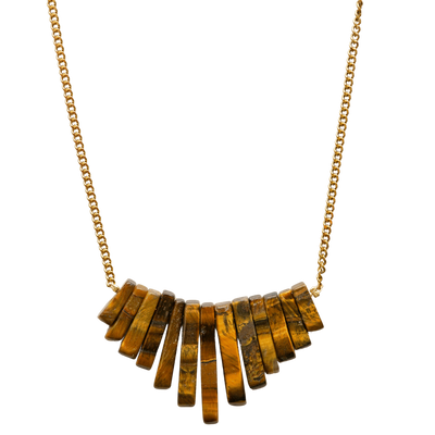 Tiger’s Eye Collar Necklace