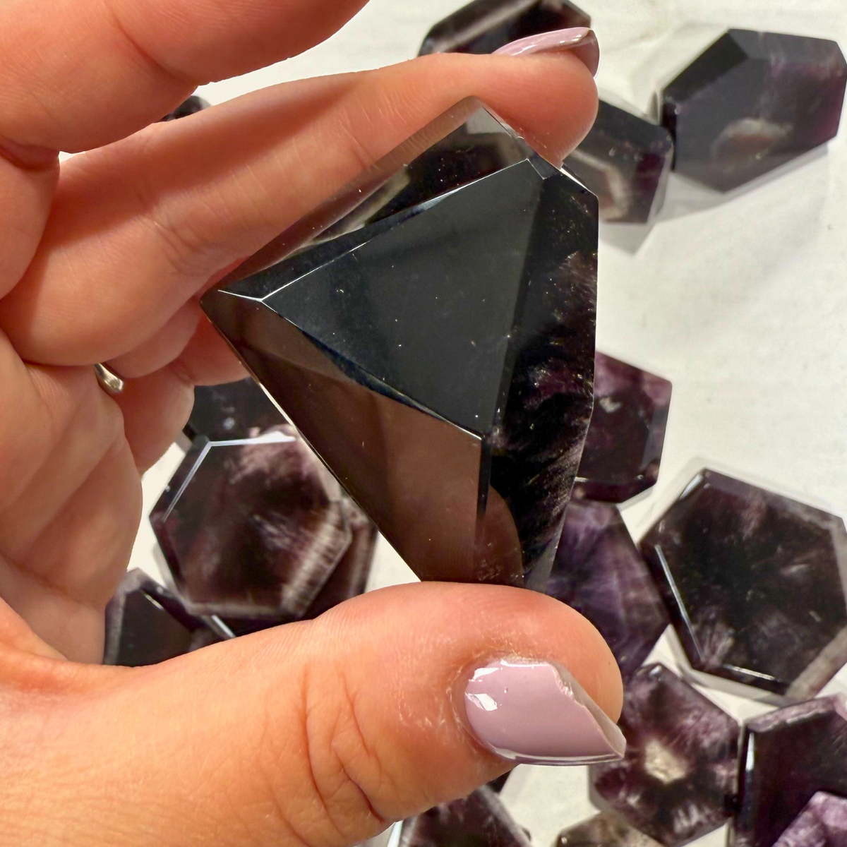 Trapiche Amethyst Gem
