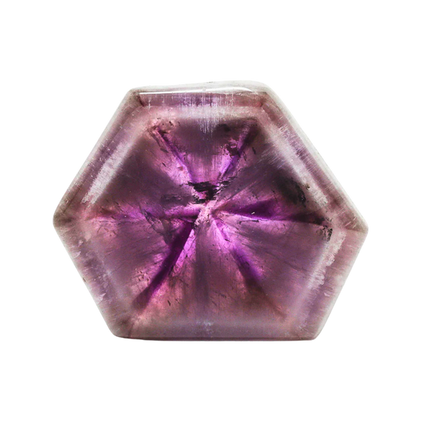 Trapiche Amethyst Slice