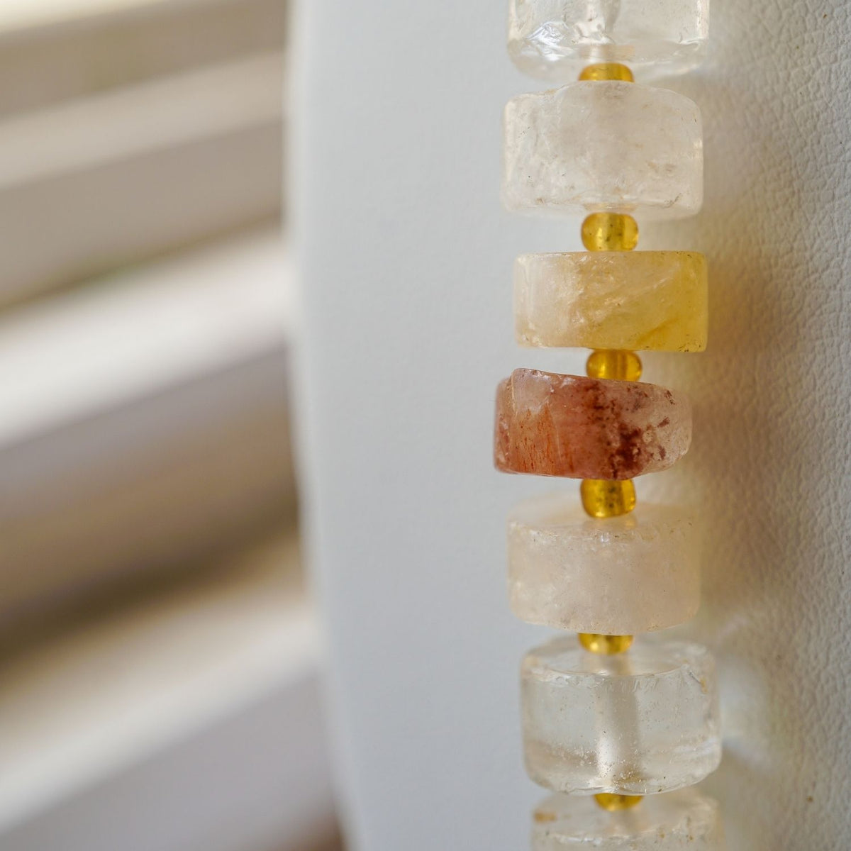 Citrine & Amber Necklace