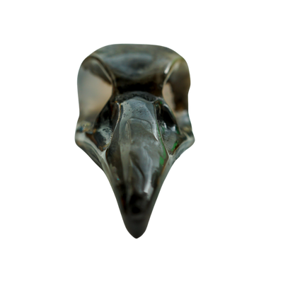 Volcanic Agate Raven Head