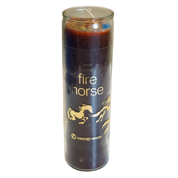 Year of the Fire Horse Candle