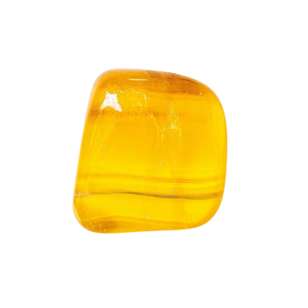 Yellow Fluorite Stone