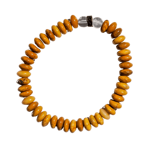 Yellow Jasper One-of-a-Kind Bracelet