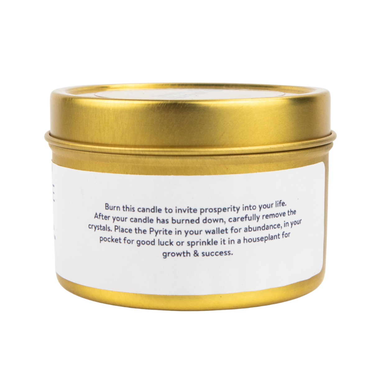 Abundance Crystal Candle
