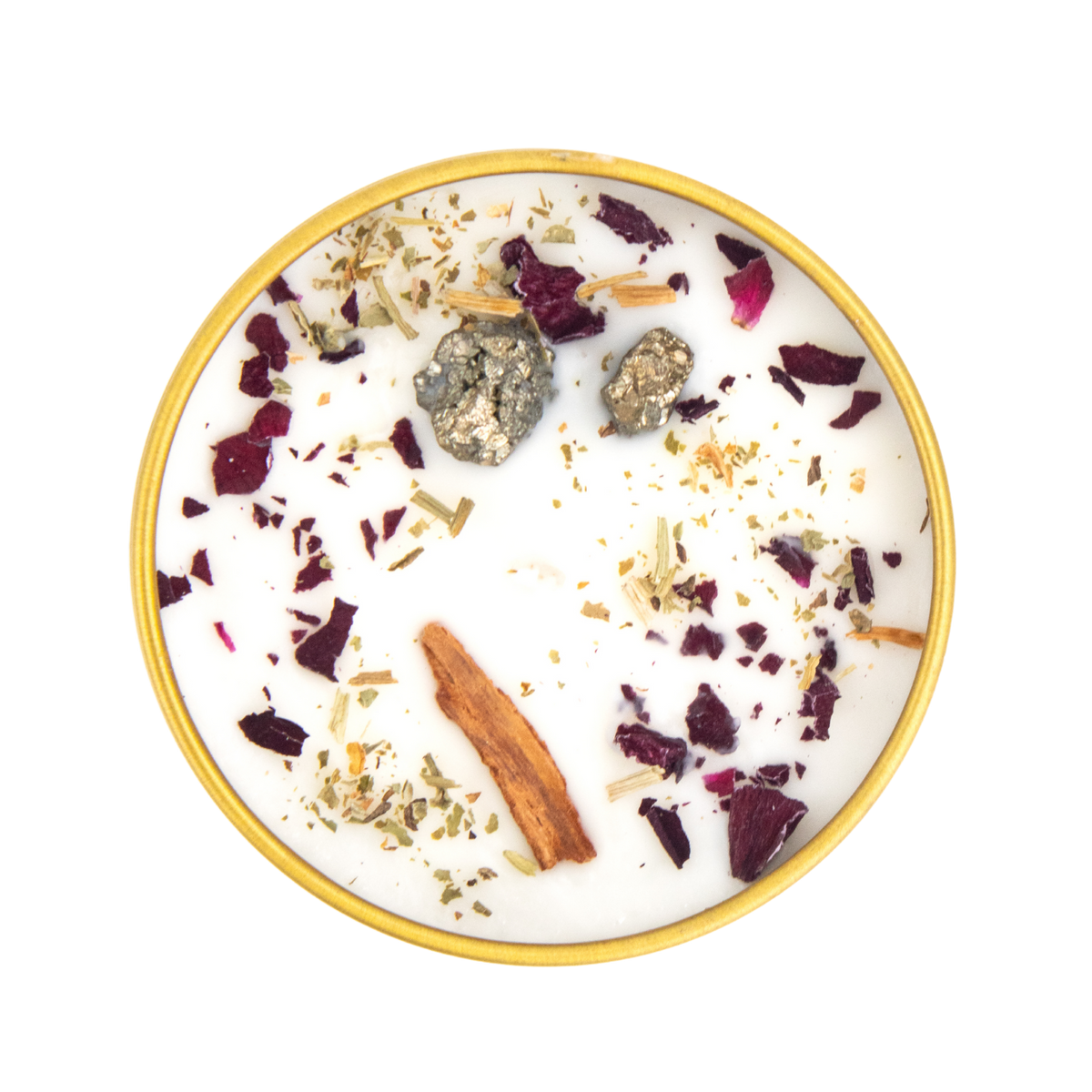 Abundance Crystal Candle