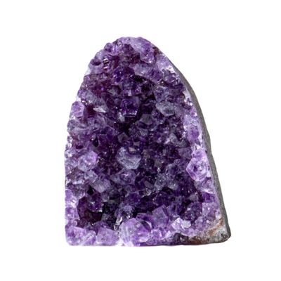 product view of standing amethyst geode cluster crystal by Energy Muse