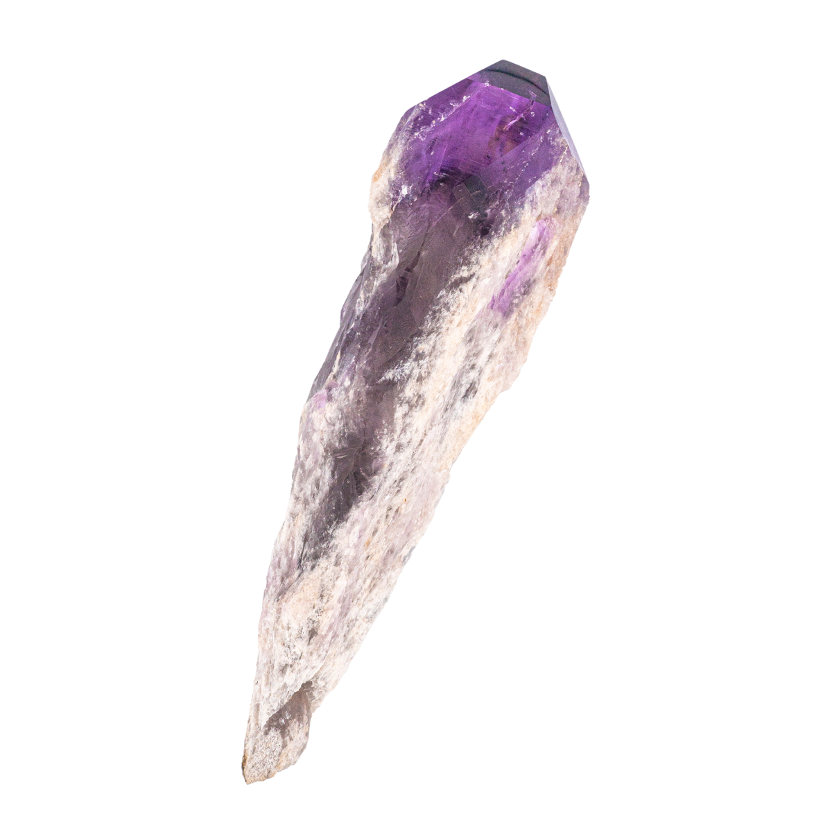 Elestial Amethyst Crystal Wand