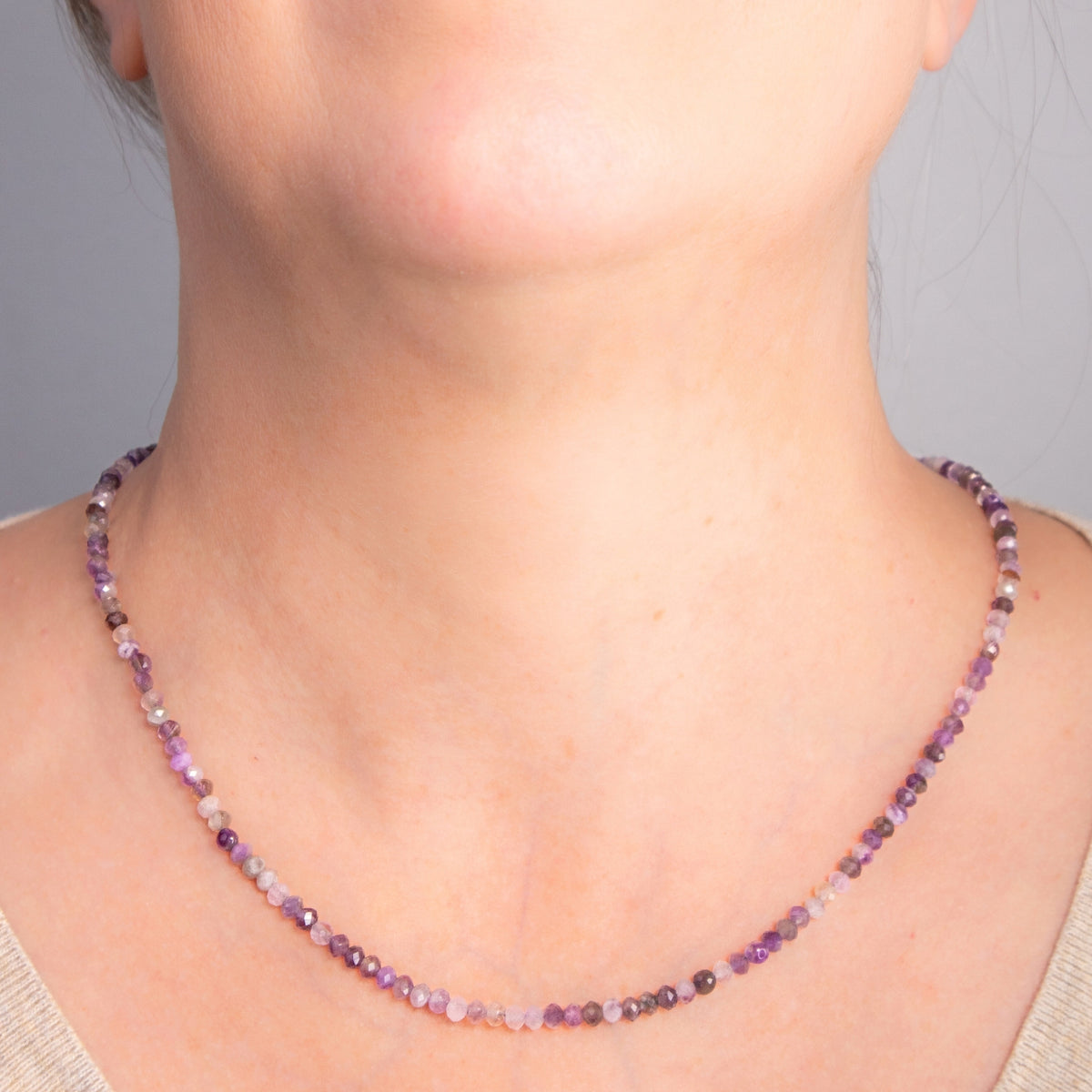Amethyst Convertible Bracelet-Necklace