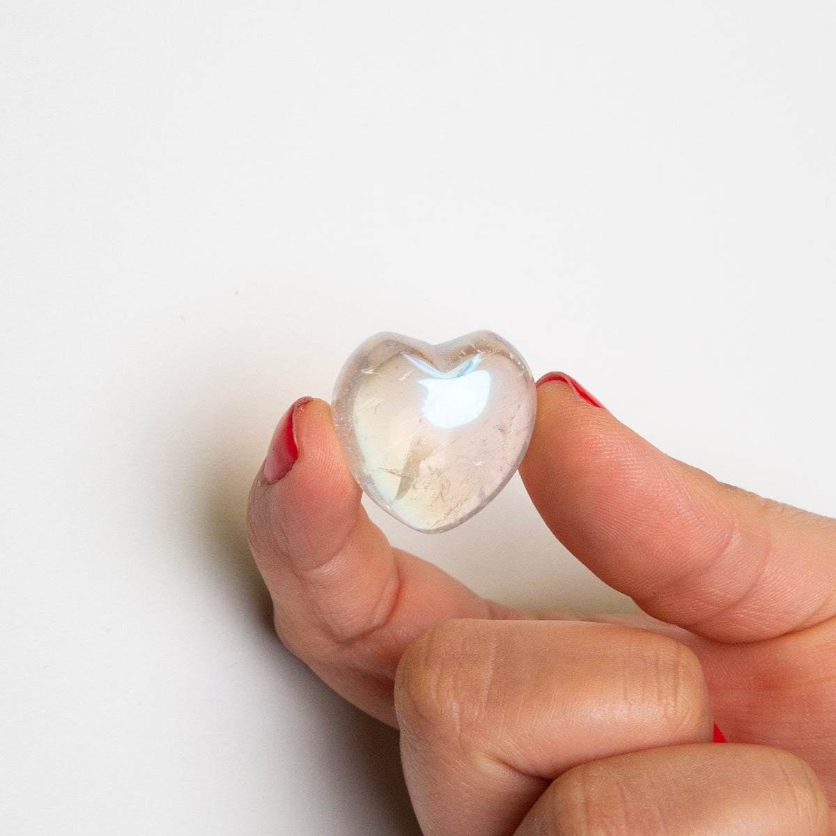Angel Aura Quartz Heart