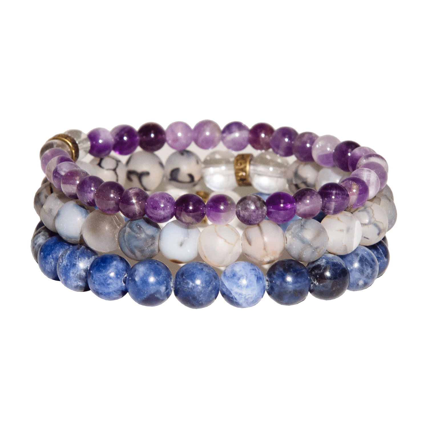 Archangel Michael Bracelet Set Shop Crystal Bracelets at Energy Muse