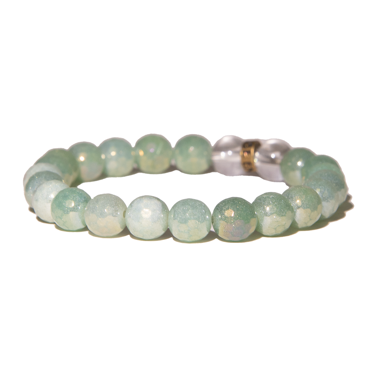 Aura Aventurine Faceted Bracelet