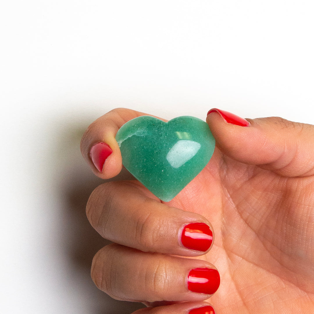 Green Aventurine Heart | Shop Aventurine at Energy Muse