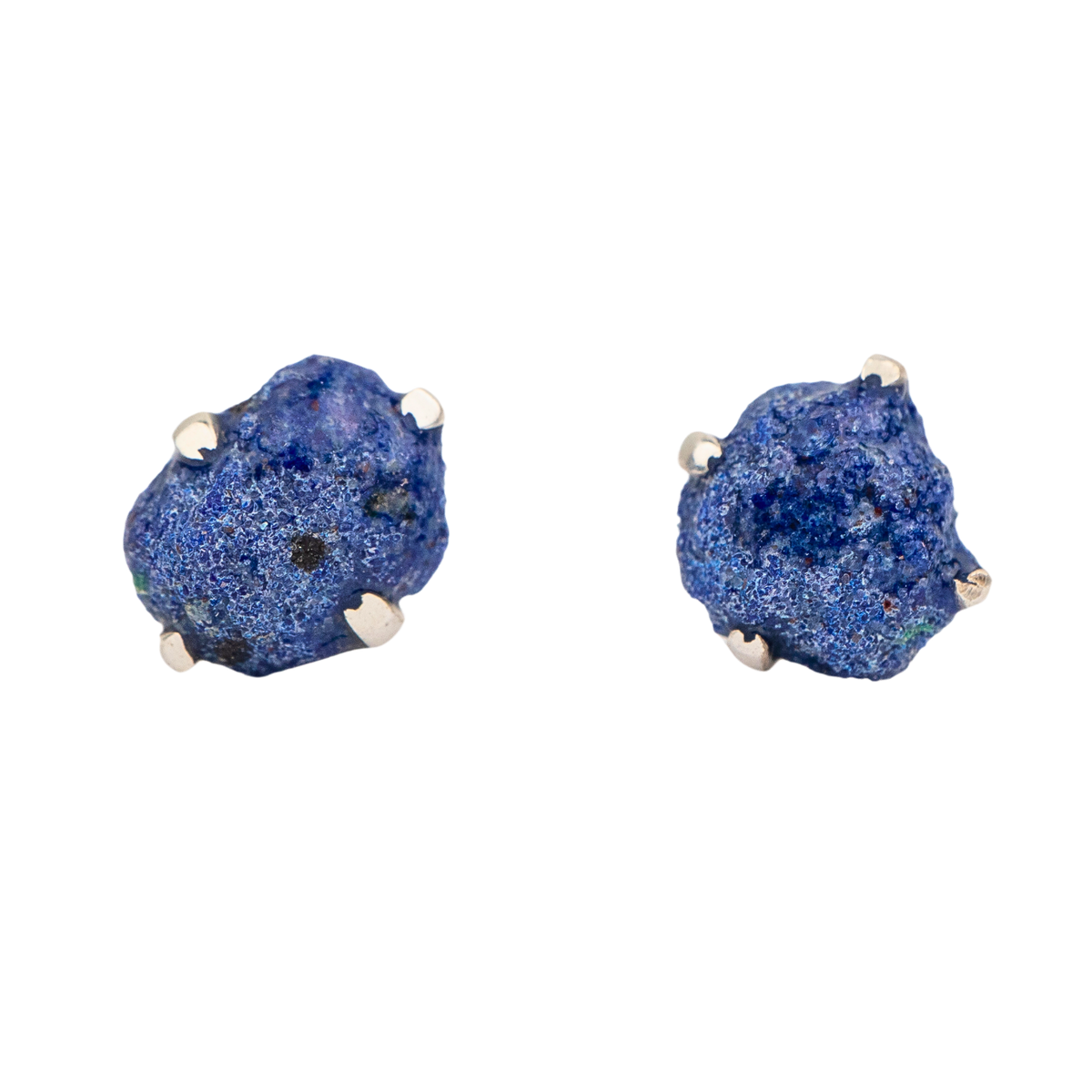 Azurite Crystal Earrings