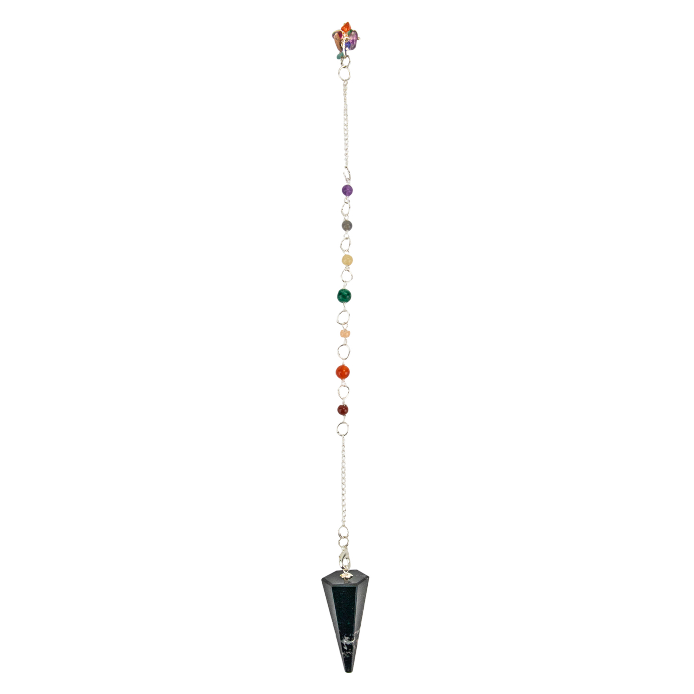 Black Tourmaline Chakra Pendulum