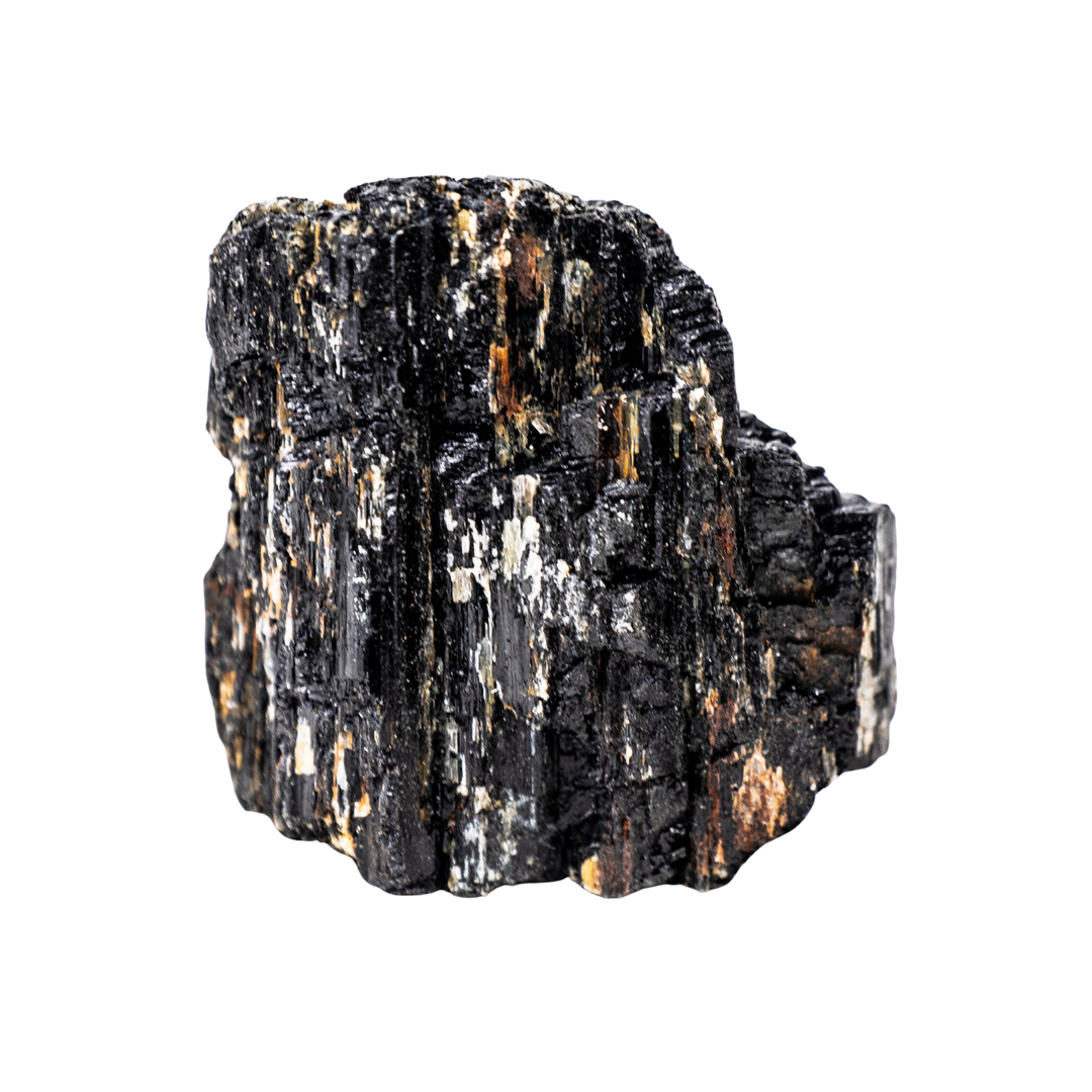 Mica Crystal Black Tourmaline With Mica Necklace KALIFANO Raw