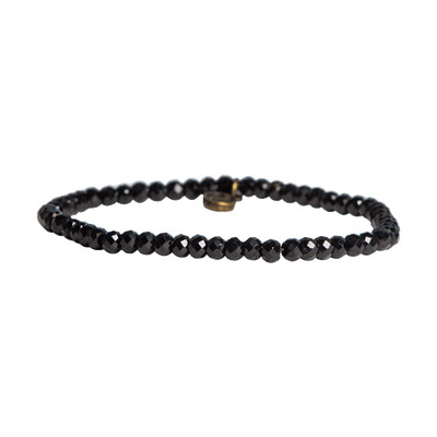 Black Spinel Mini Gemstone Bracelet