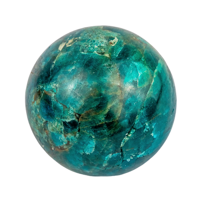 Blue Apatite Sphere