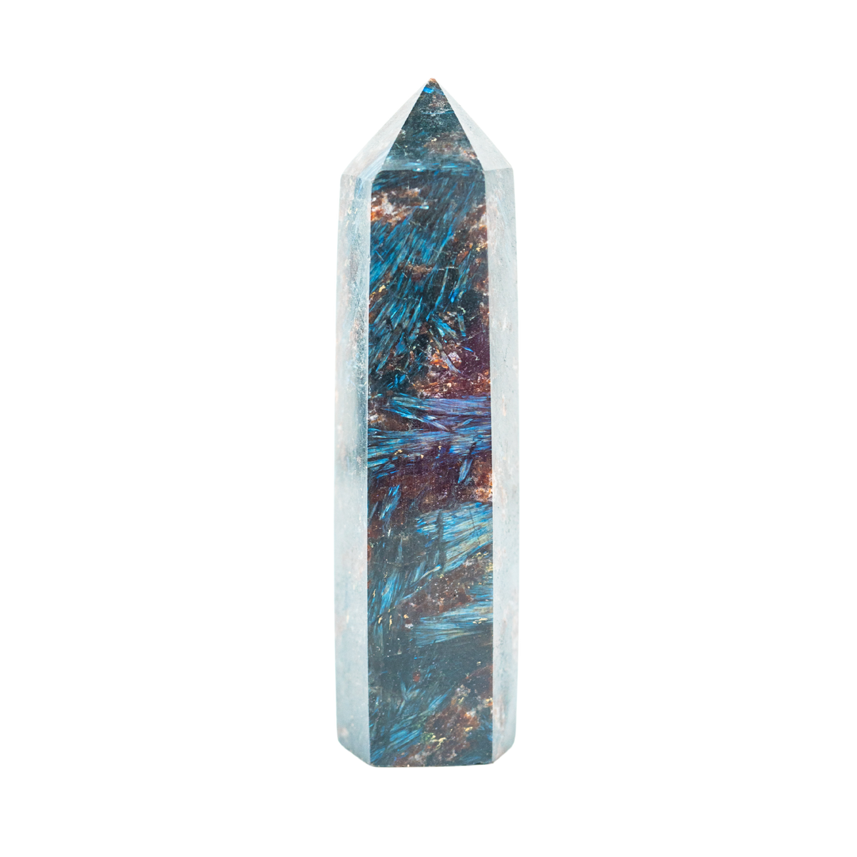 Blue Astrophyllite Point