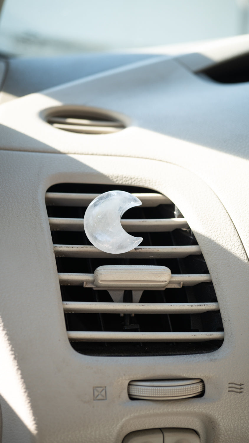 Moon Car Vent Clip