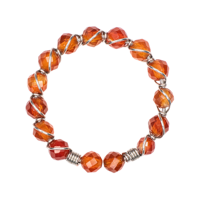 Carnelian Crystal Ring