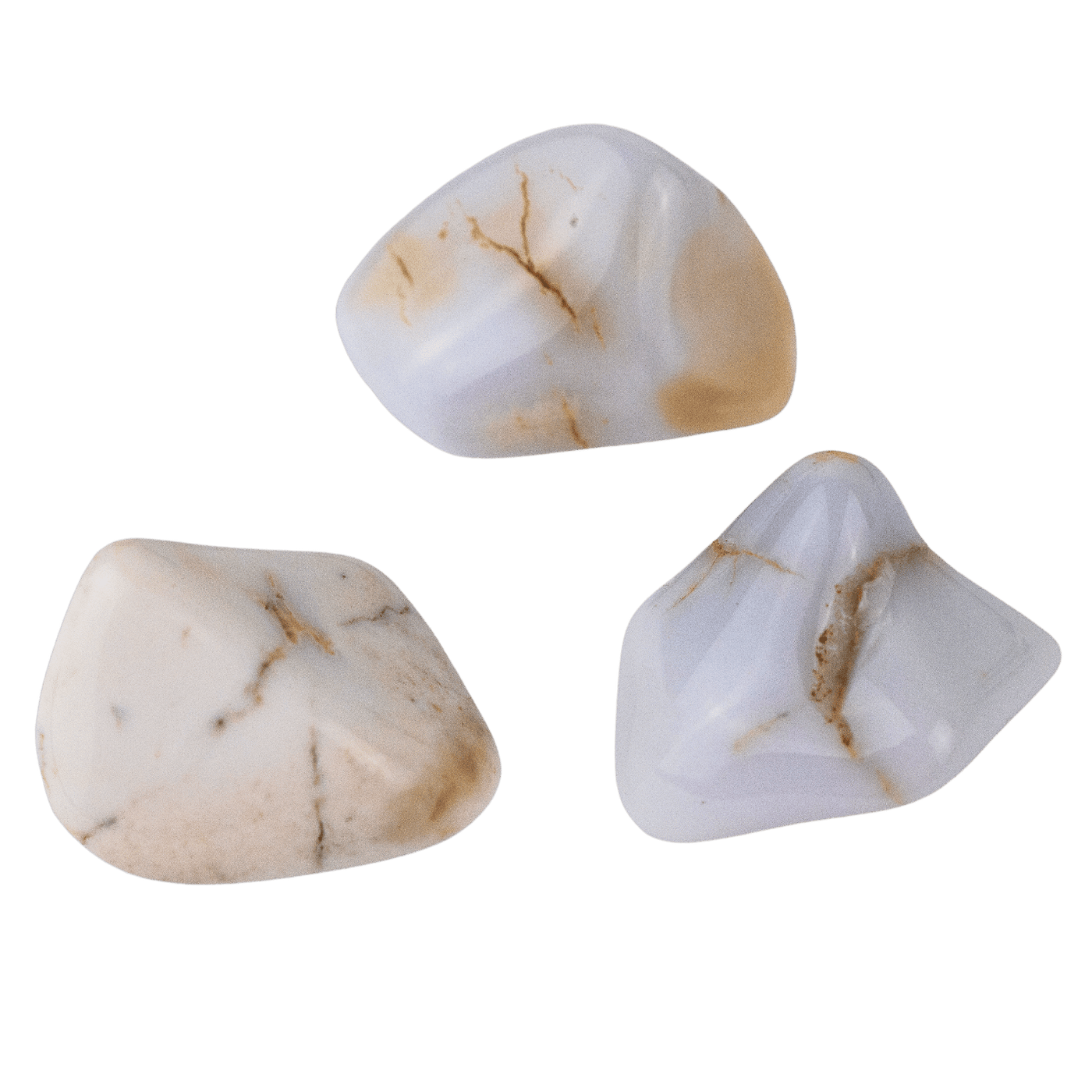 Rare Cacholong Opal Stone Cacholong Opal Tumbled Stones – Energy