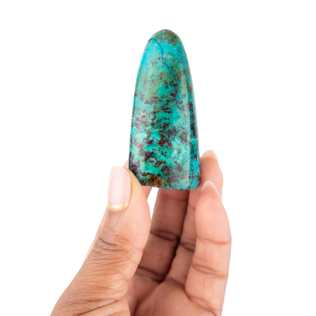 Offers Chrysocolla freeform