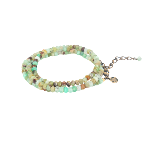 Chrysoprase Convertible Bracelet-Necklace