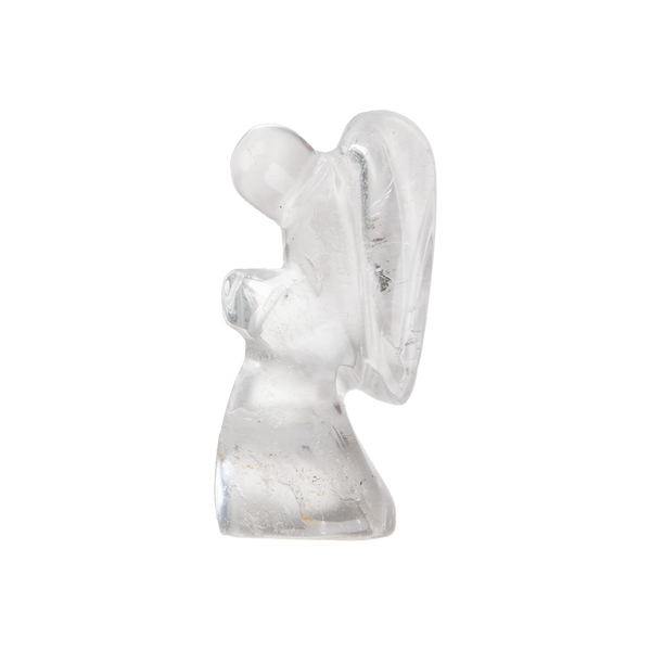 Clear Quartz Praying Angel