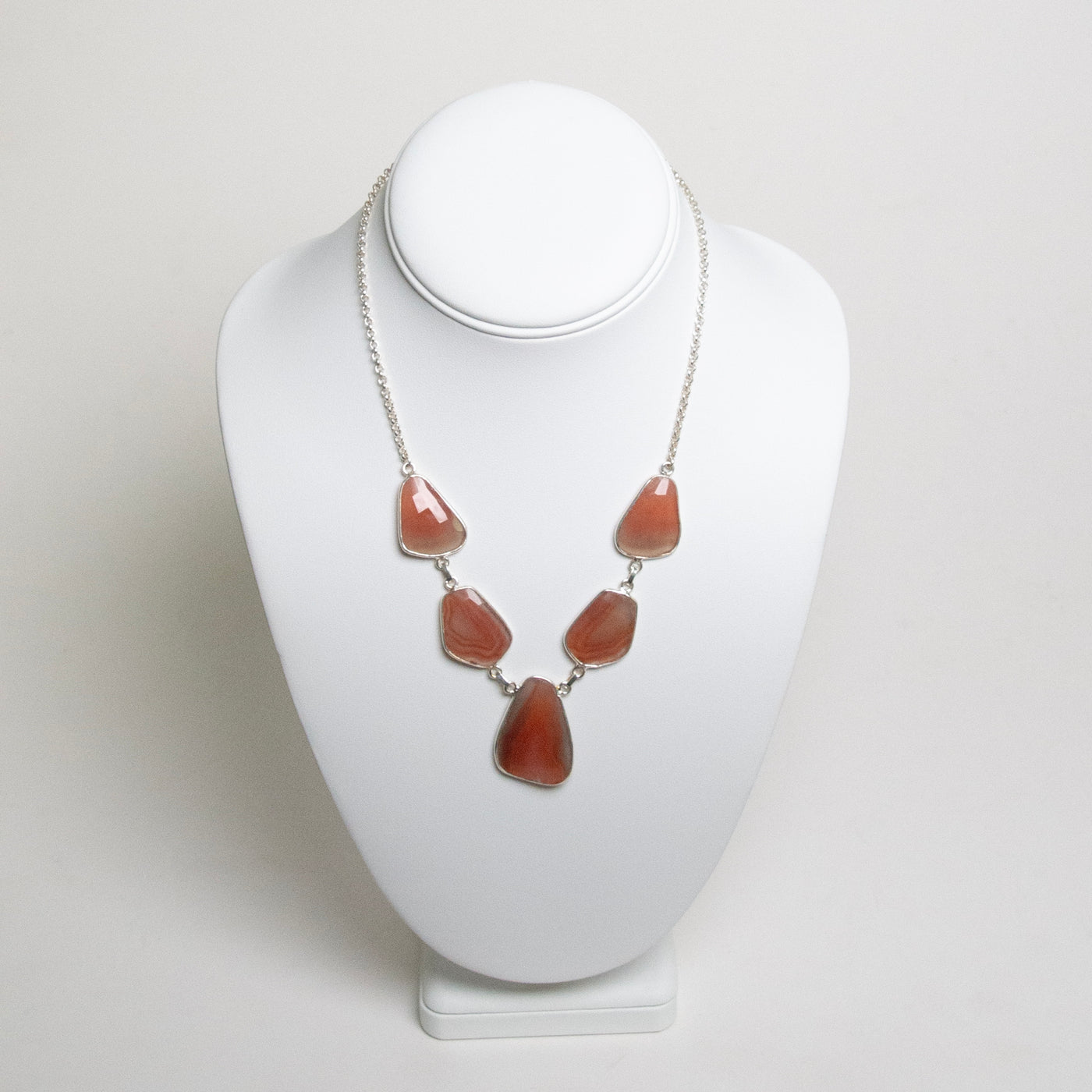 Red Chalcedony Necklace
