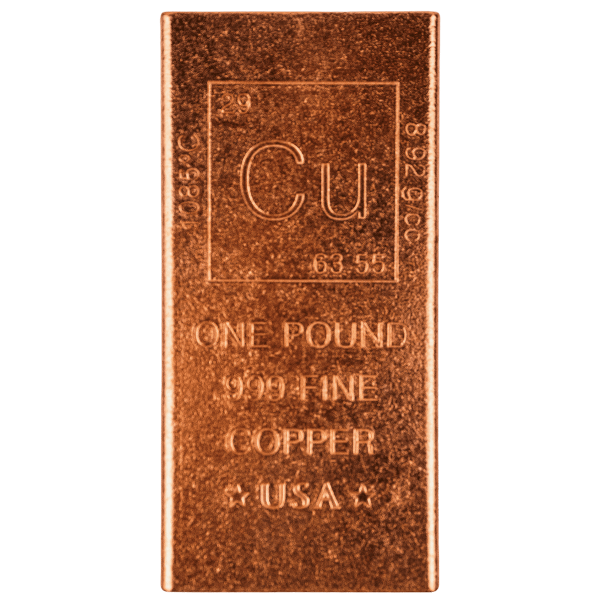 1-lb Solid Copper Plate