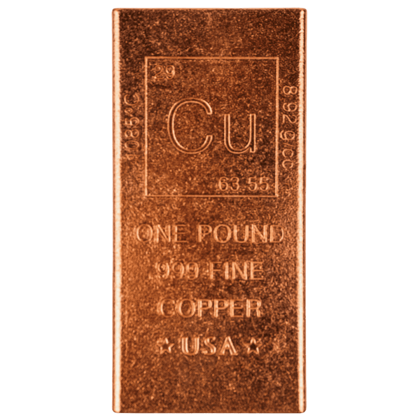 1-lb Solid Copper Plate