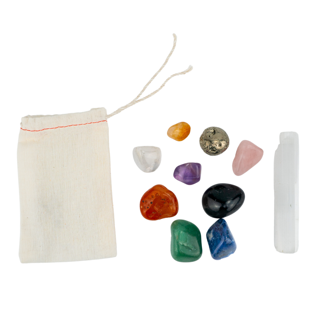 Healing Crystals Starter Kit | Beginner Healing Stones Set