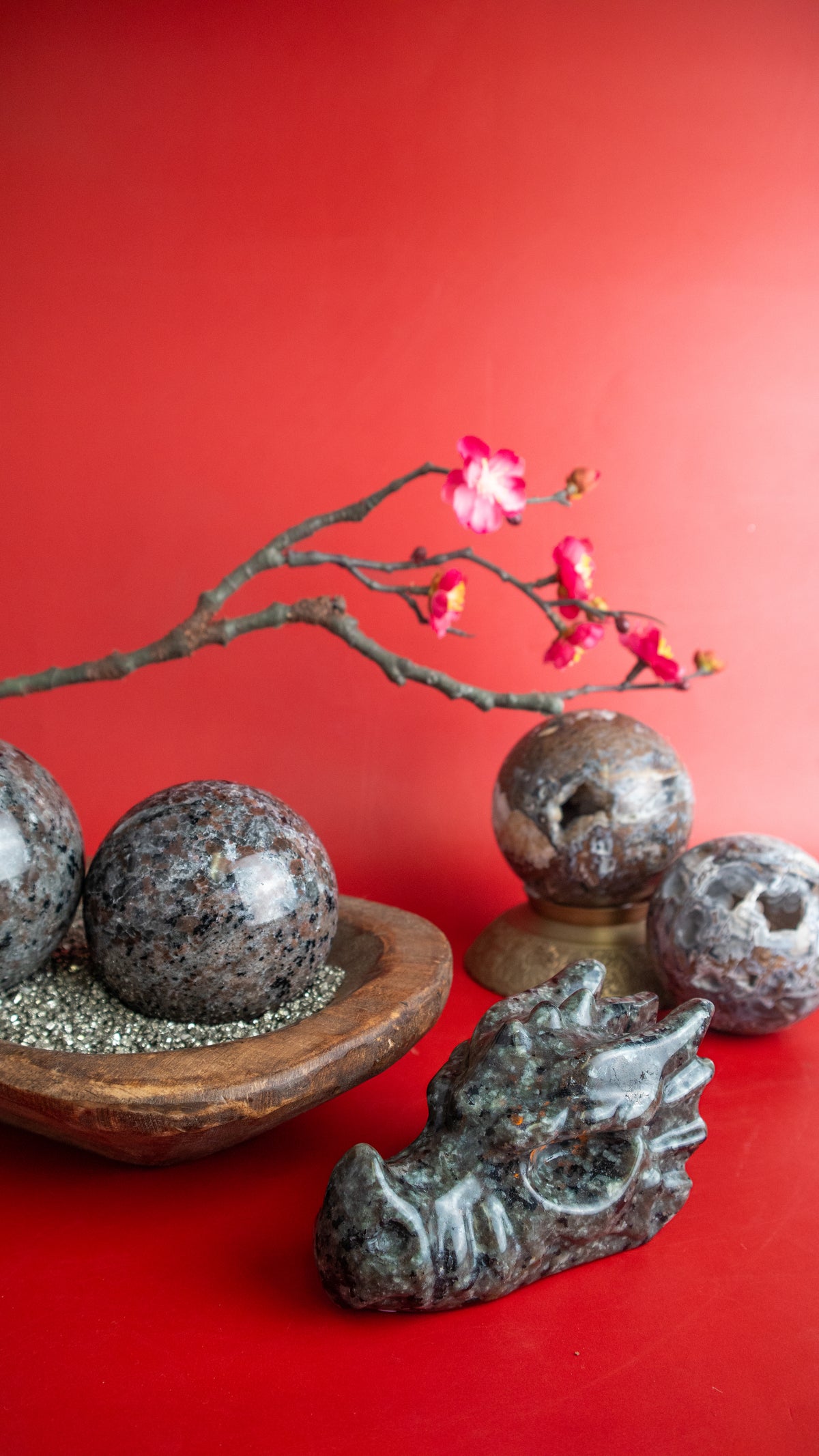 Dragon Agate Sphere