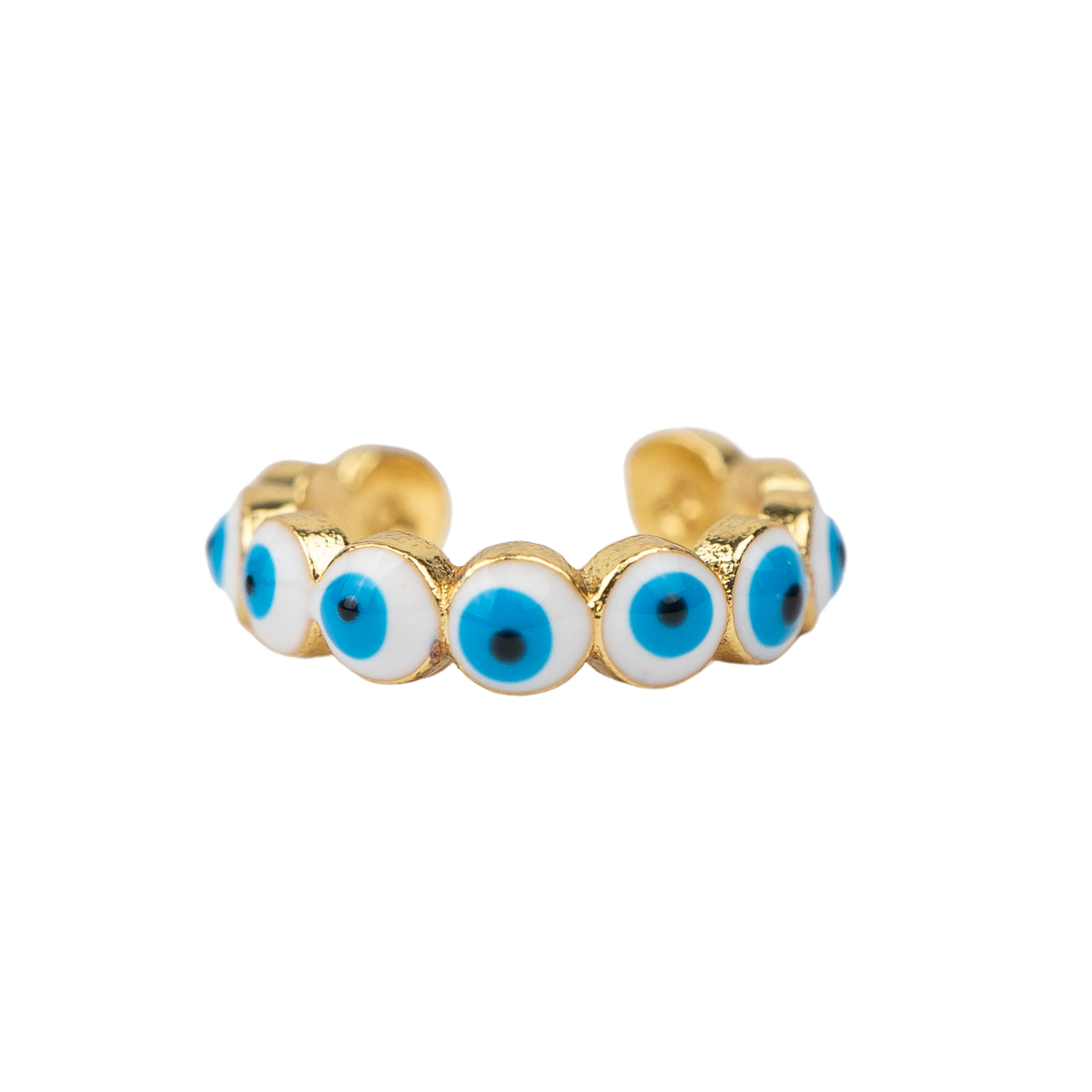 Evil Eye Ear Cuff