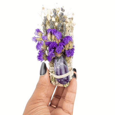 Floral Sage Amethyst Cleansing Bundle