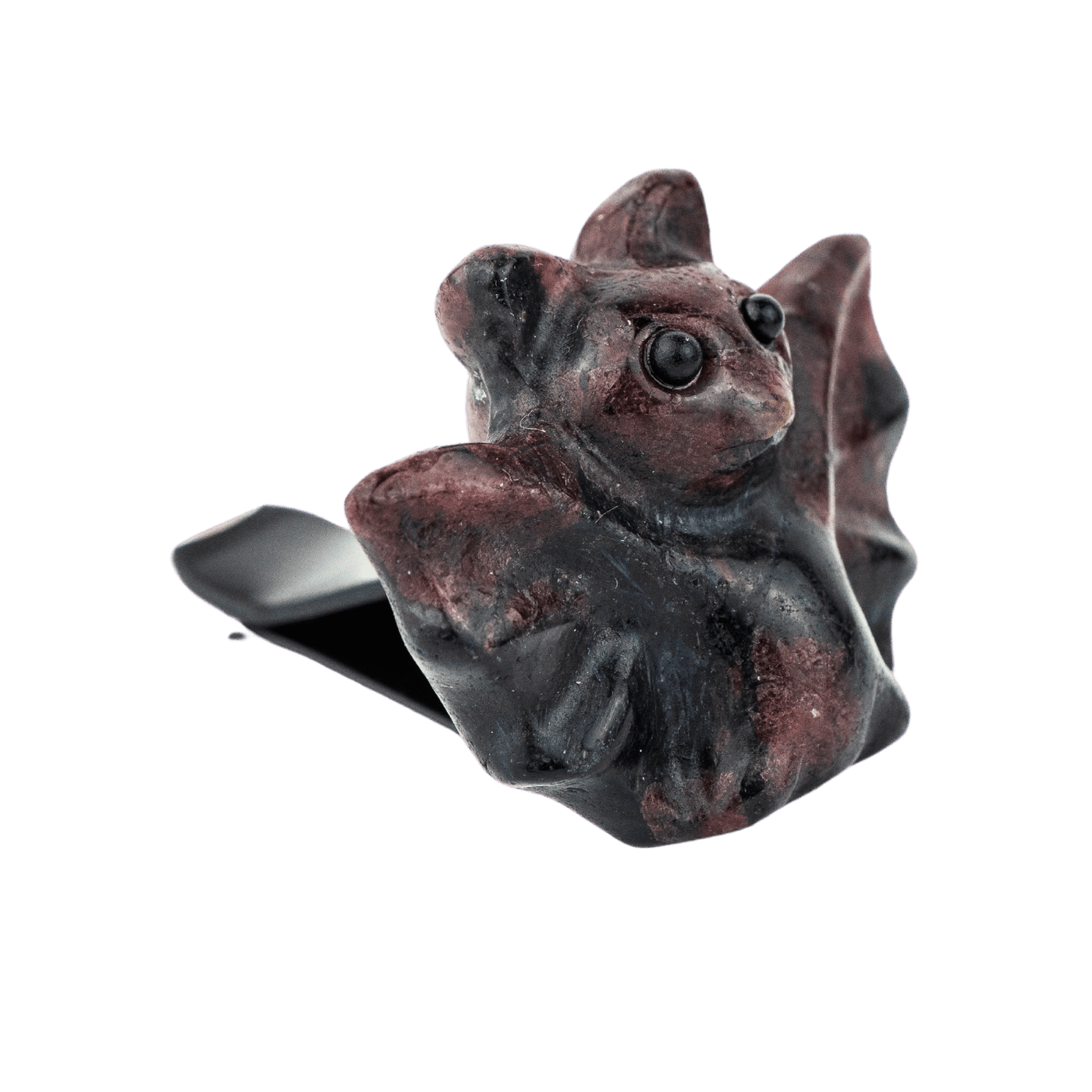 Garnet with Astrophyllite Bat Car Energizer