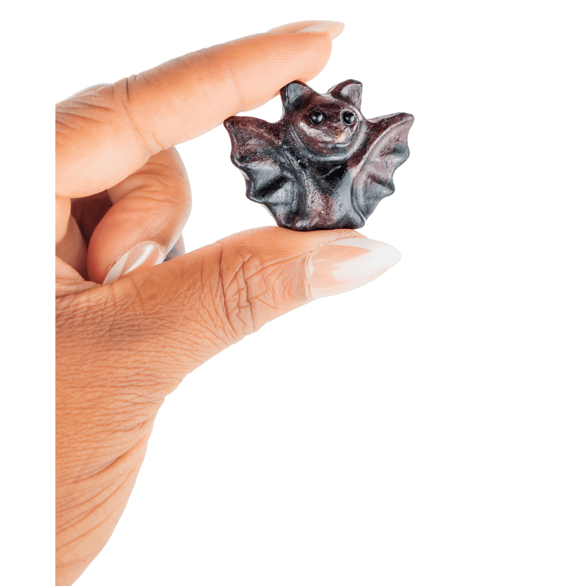 Garnet with Astrophyllite Bat Car Energizer
