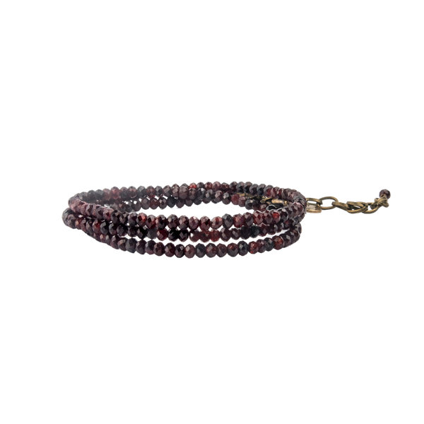 Garnet Convertible Bracelet-Necklace