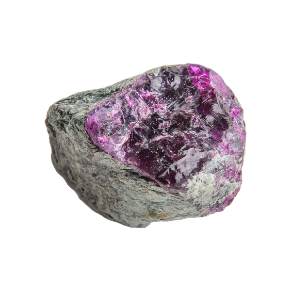 Garnet in Mica Matrix Crystal